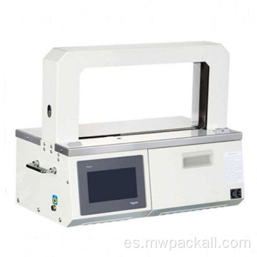 Máquina de enfajado de cinta OPP con correa de papel, máquina de encuadernación de billetes y dinero en efectivo
